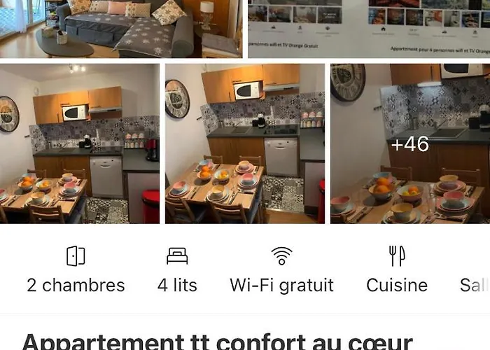 Apartamento Tt Confort Au Coeur Des Montagnes Vue Sur Les Montagnes Ii Wifi *